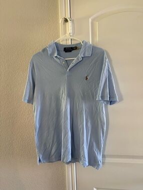 Polo by Ralph Lauren Pale Blue Short Sleeve Polo